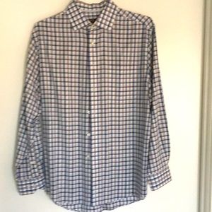 JoS A Bank Plaid Shirt